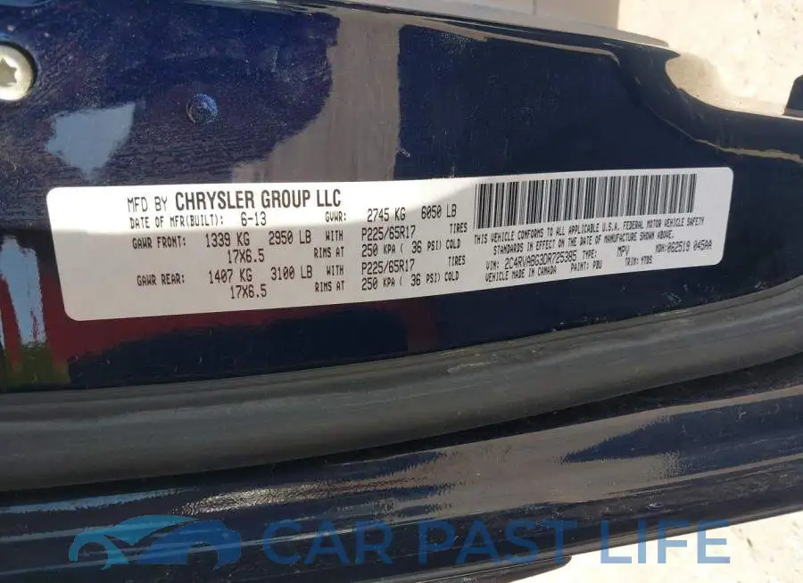 2C4RVABG3DR725385# 9