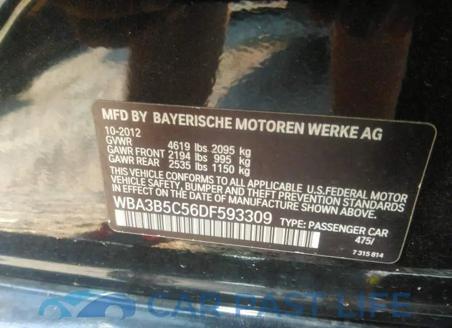 WBA3B5C56DF593309# 9