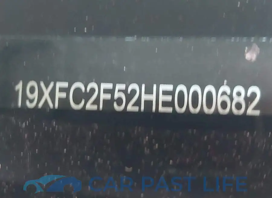 19XFC2F52HE000682# 9