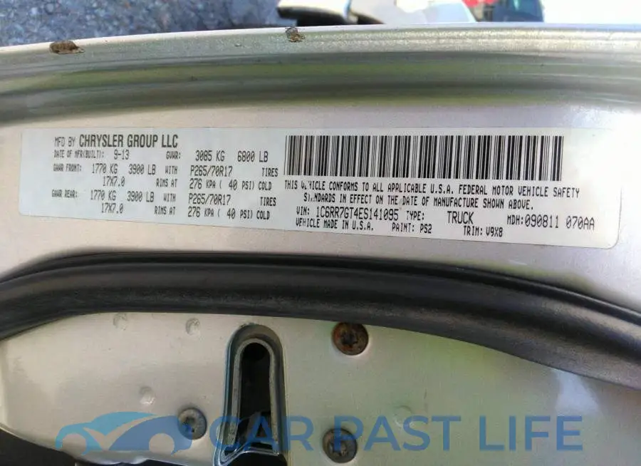 1C6RR7GT4ES141095# 9