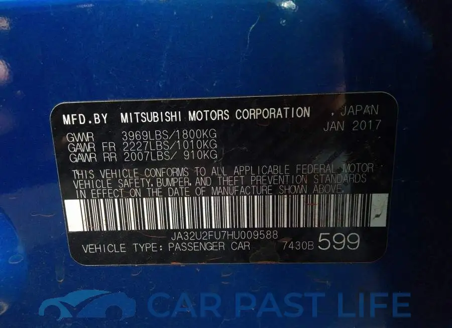 JA32U2FU7HU009588# 9