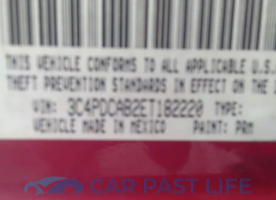 3C4PDCAB2ET182220# 9