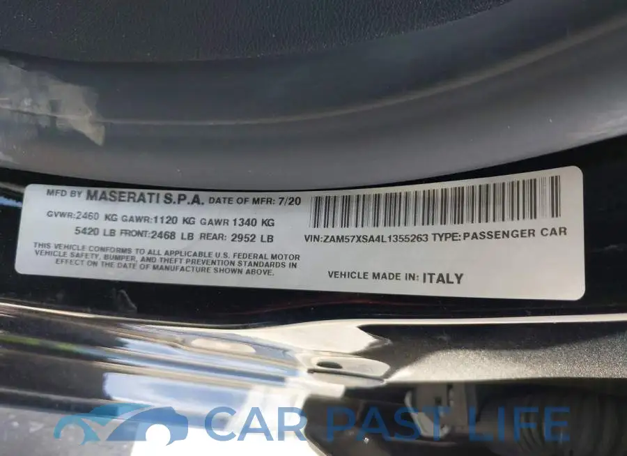 ZAM57XSA4L1355263# 9