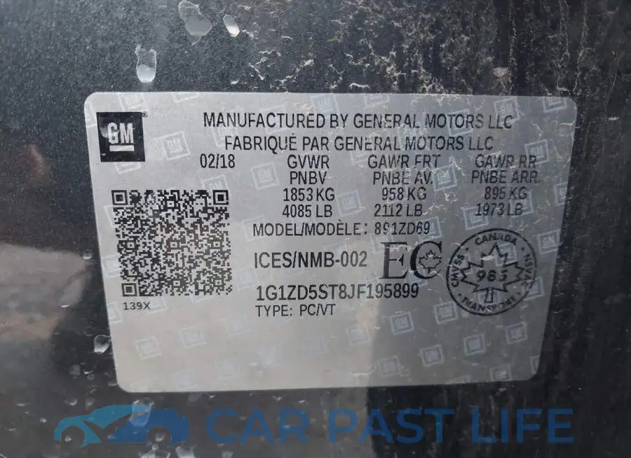 1G1ZD5ST8JF195899# 9