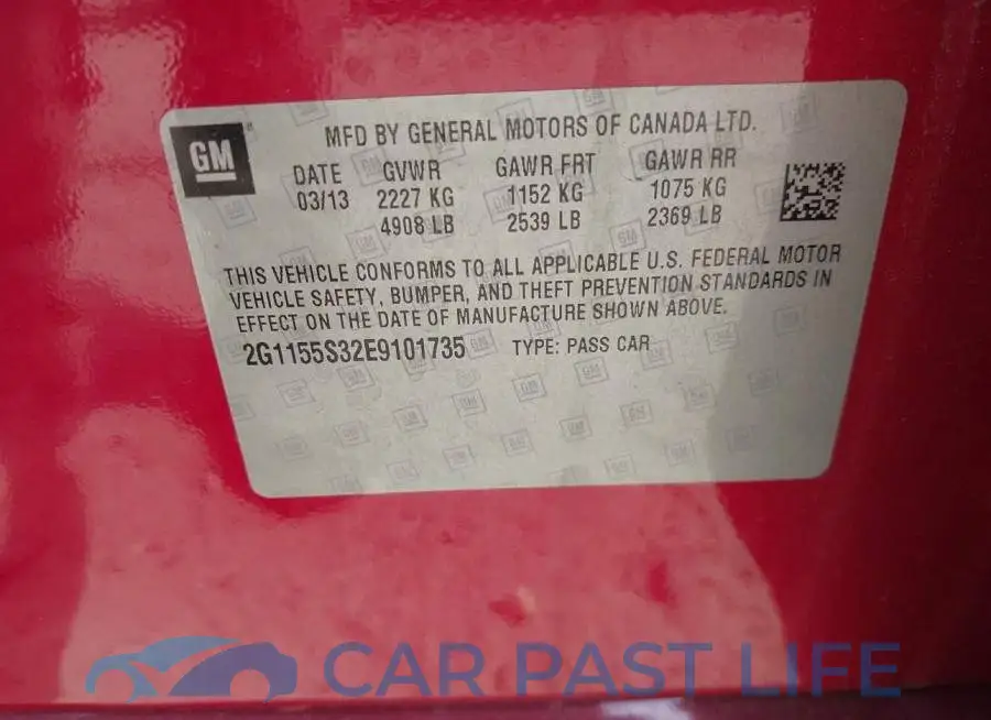 2G1155S32E9101735# 9