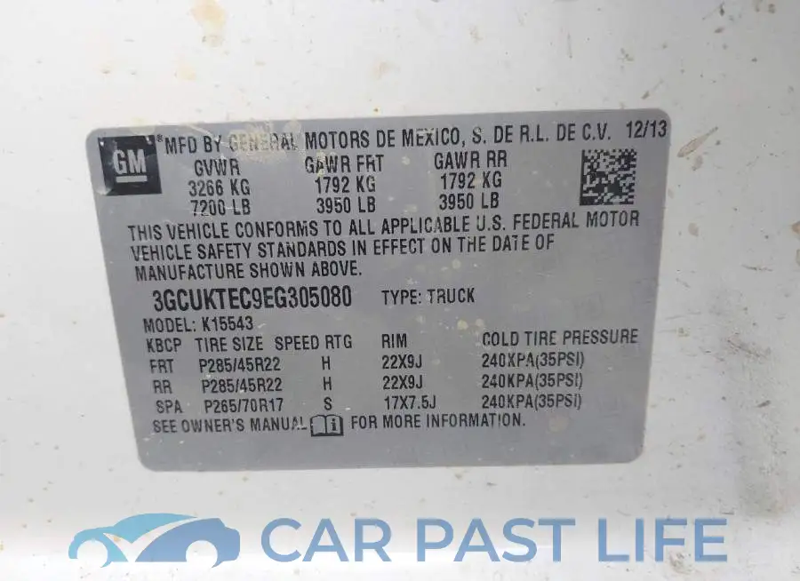 3GCUKTEC9EG305080# 9