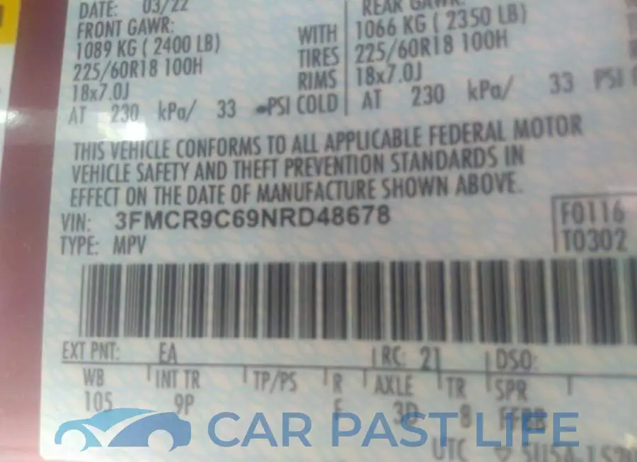 3FMCR9C69NRD48678# 9