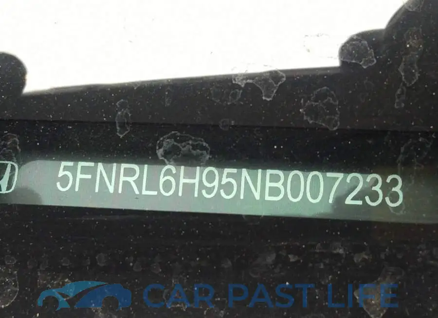 5FNRL6H95NB007233# 9