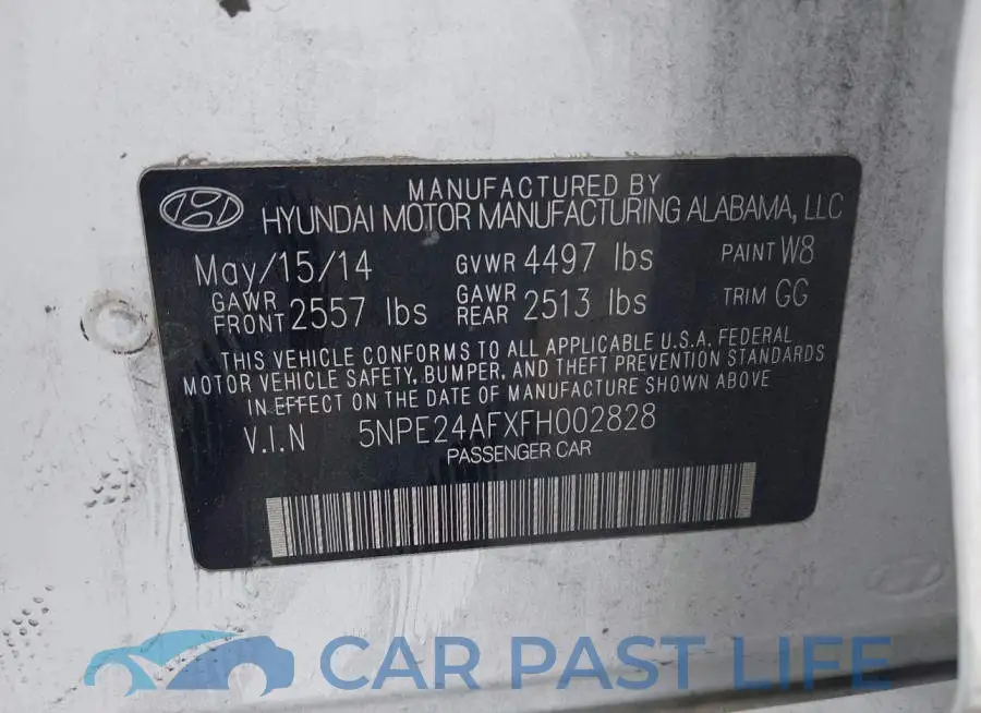 5NPE24AFXFH002828# 9