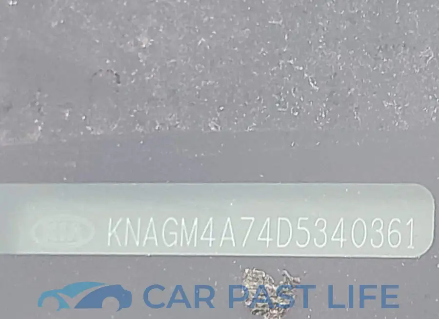 KNAGM4A74D5340361# 9
