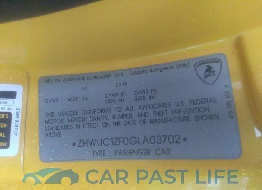 ZHWUC1ZF0GLA03702# 9