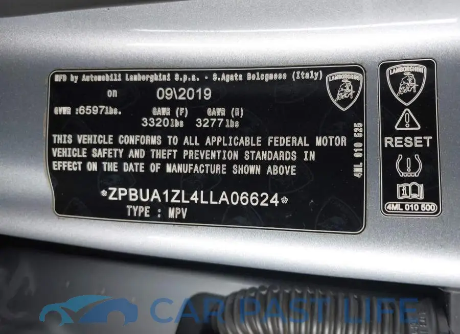 ZPBUA1ZL4LLA06624# 9