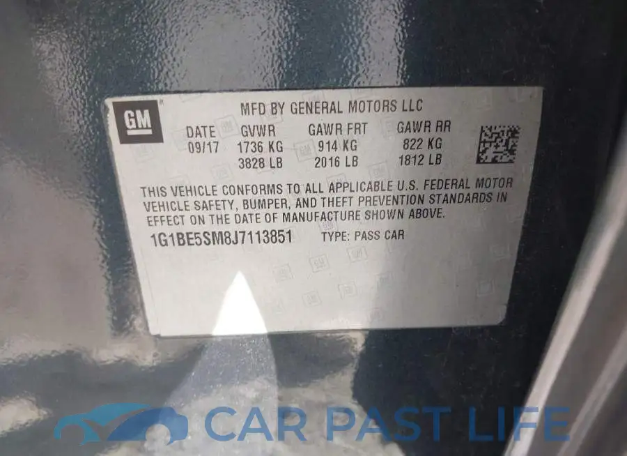 1G1BE5SM8J7113851# 9