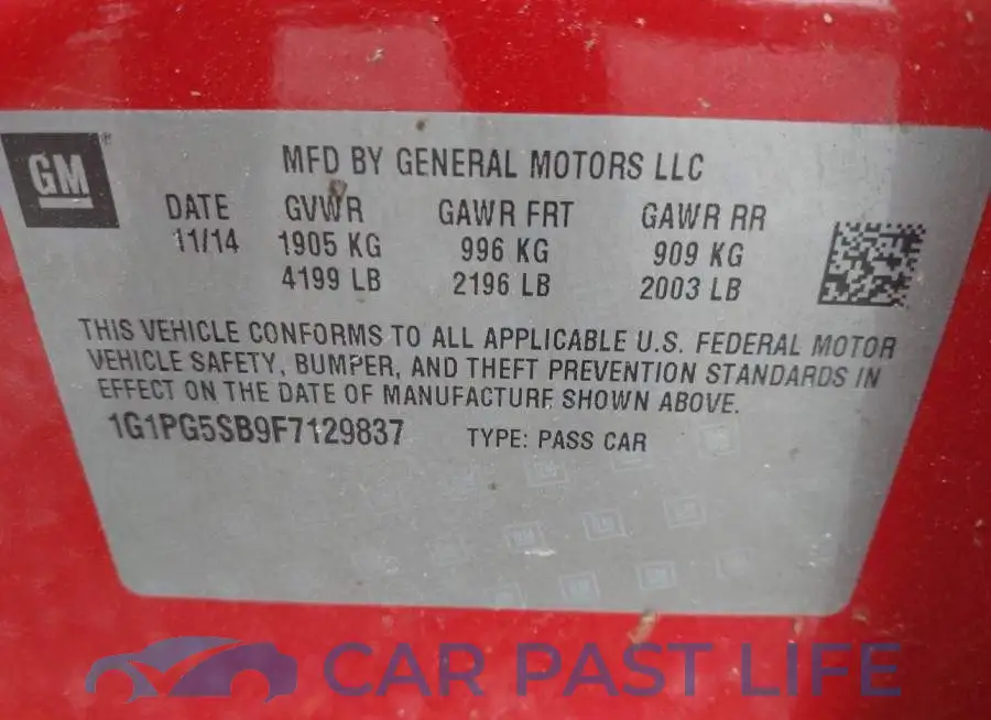 1G1PG5SB9F7129837# 9