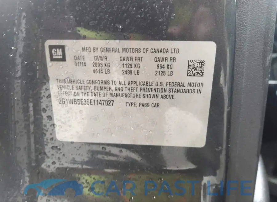 2G1WB5E36E1147027# 9