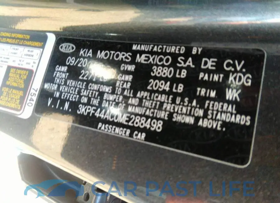 3KPF44AC0ME288498# 9