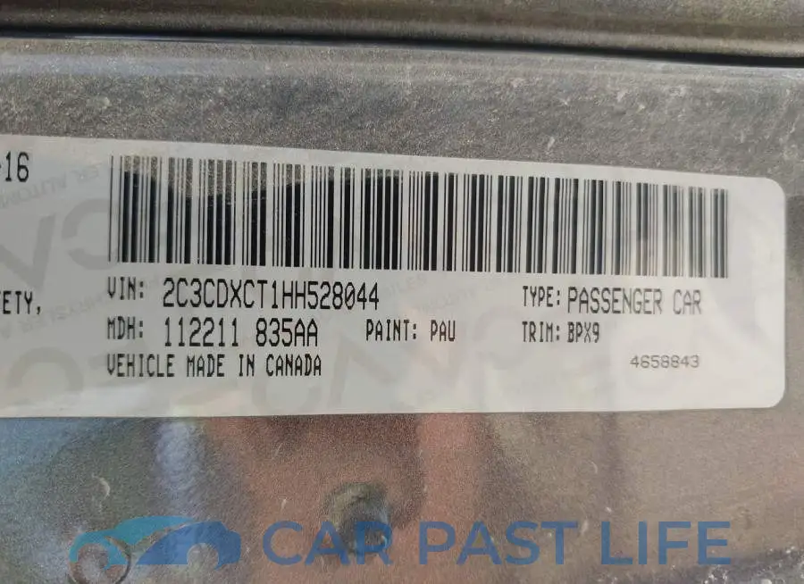 2C3CDXCT1HH528044# 9