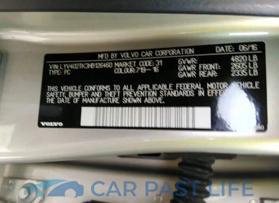 LYV402TK3HB126460# 9