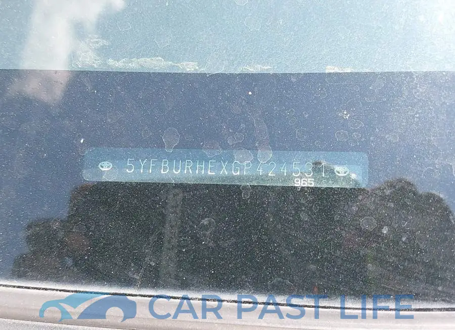 5YFBURHEXGP424531# 9