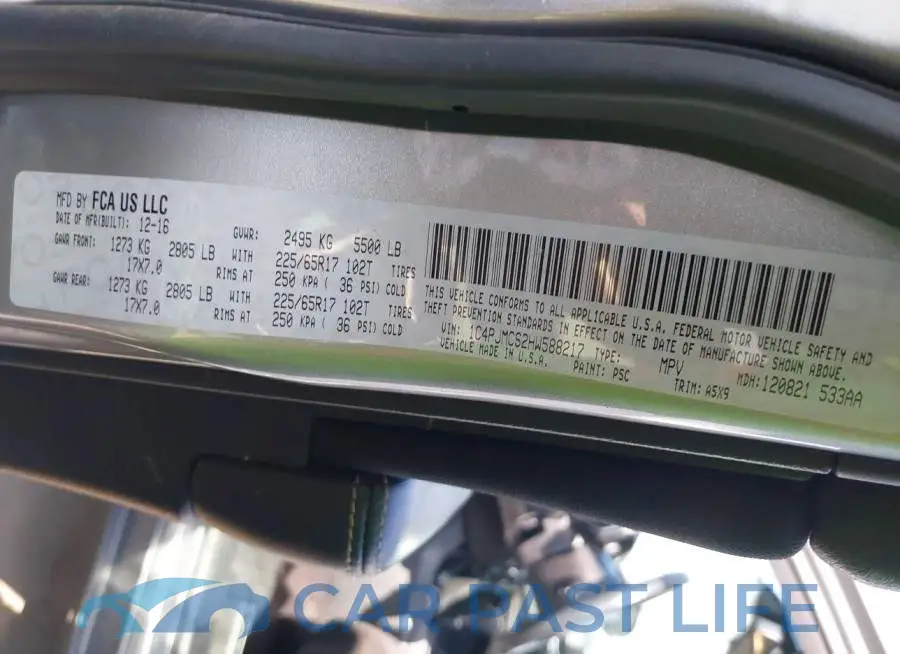 1C4PJMCS2HW588217# 9