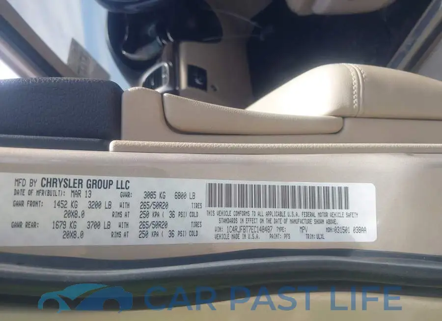 1C4RJFBT7EC148487# 9