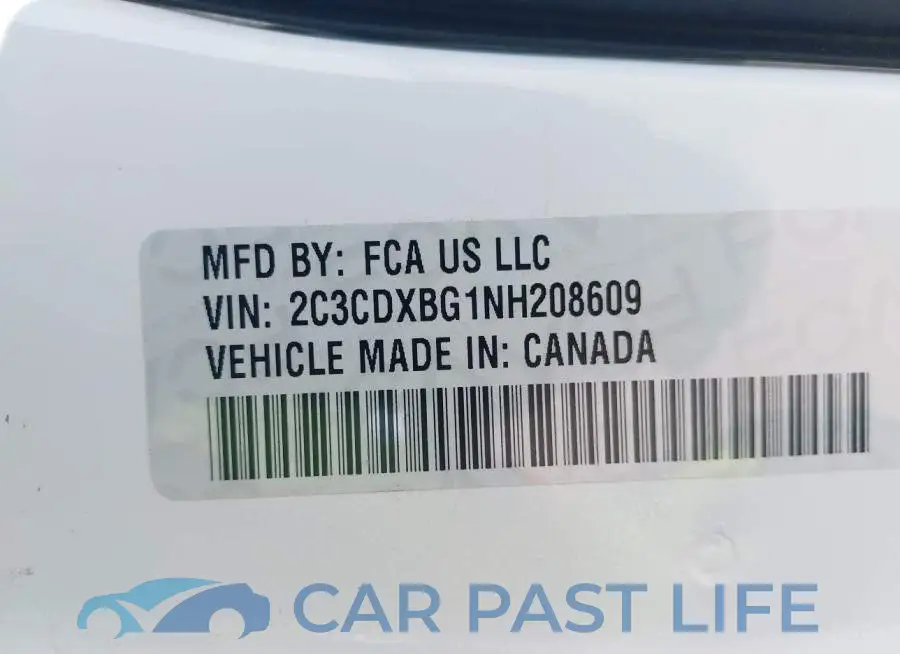 2C3CDXBG1NH208609# 9