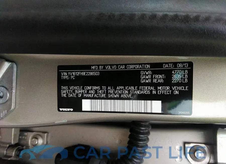 YV1612FH9E2286503# 9