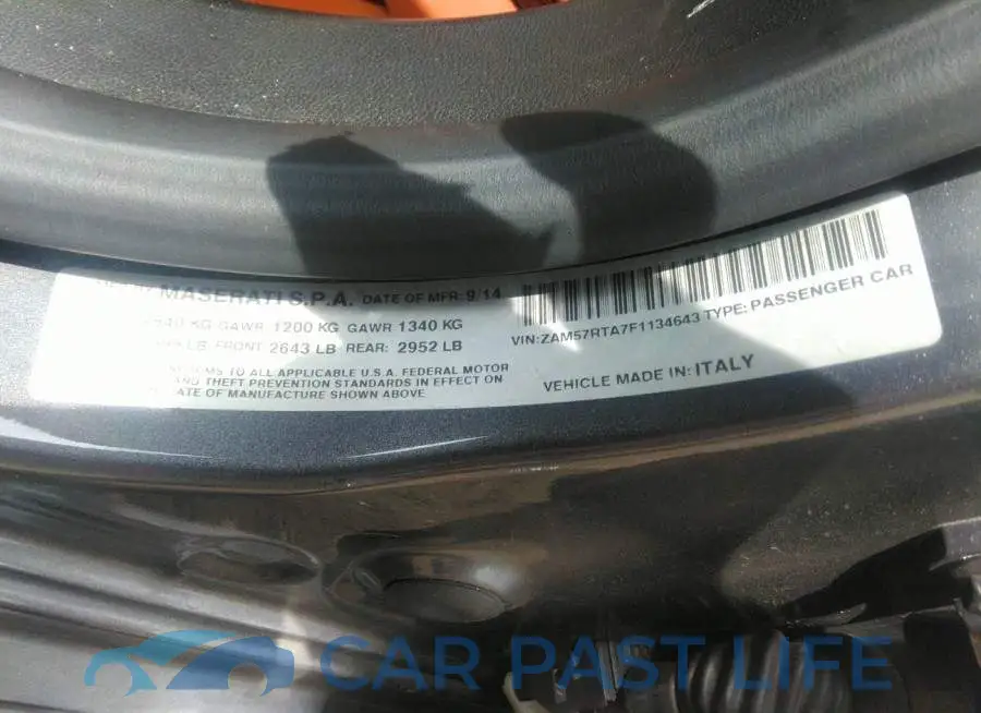 ZAM57RTA7F1134643# 9