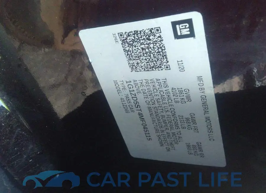1G1ZD5ST4MF045115# 9