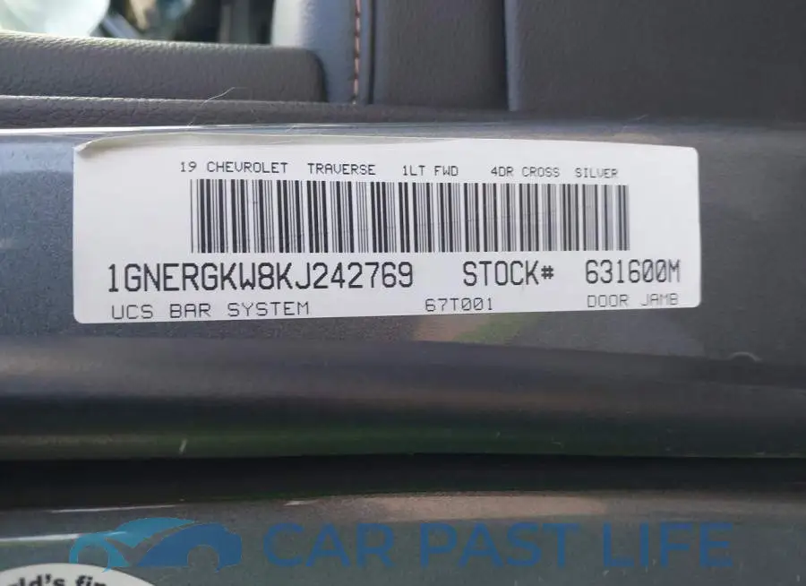 1GNERGKW8KJ242769# 9