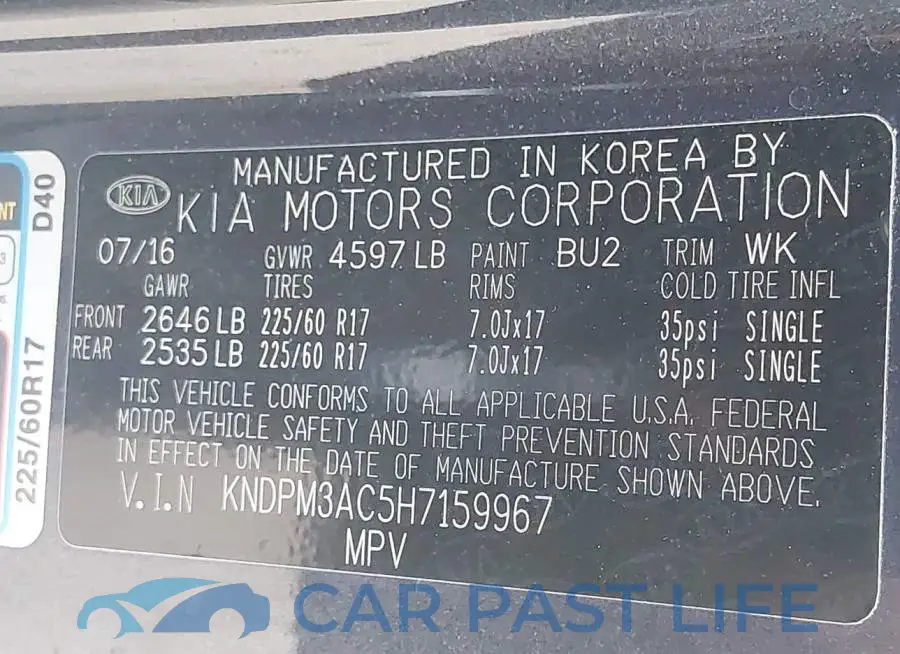 KNDPM3AC5H7159967# 9