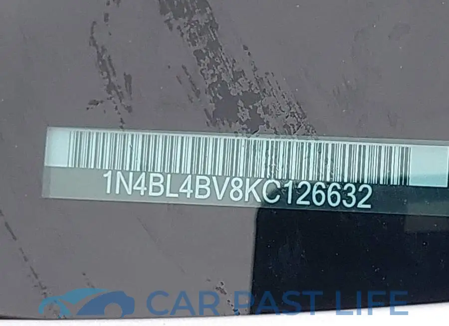 1N4BL4BV8KC126632# 9