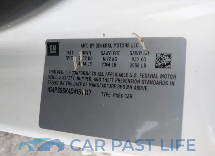 1G4PS5SK4D4161417# 9