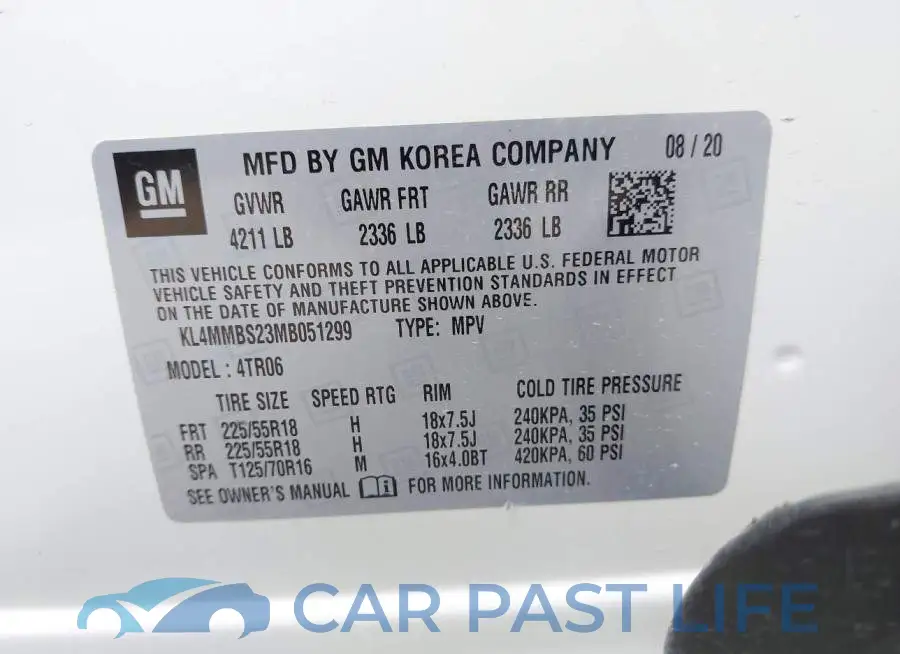 KL4MMBS23MB051299# 9