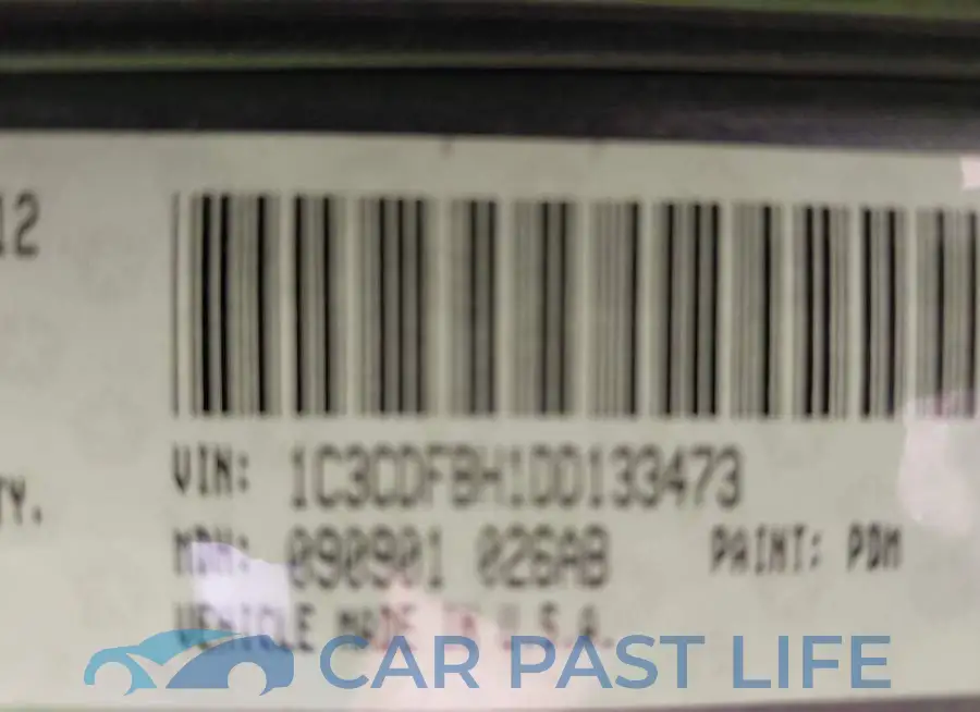 1C3CDFBH1DD133473# 9