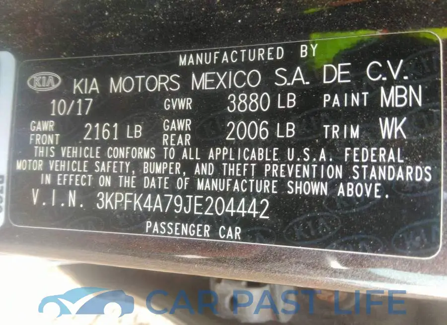 3KPFK4A79JE204442# 9