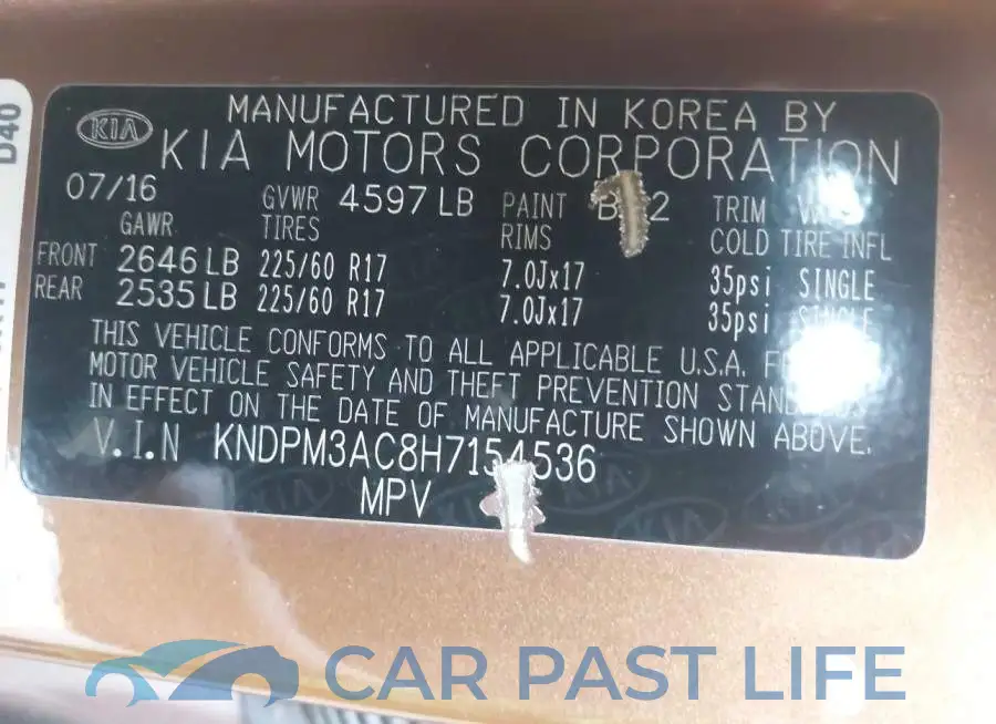 KNDPM3AC8H7154536# 9