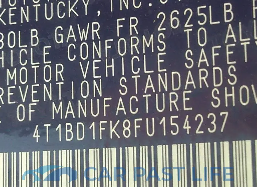 4T1BD1FK8FU154237# 9