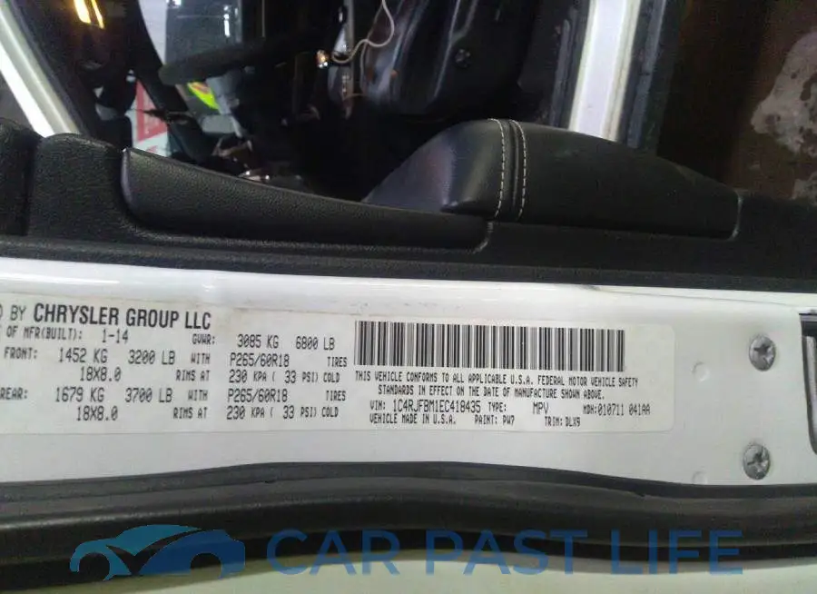 1C4RJFBM1EC418435# 9