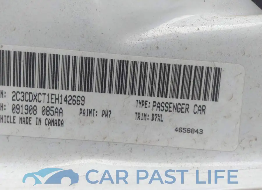 2C3CDXCT1EH142669# 9