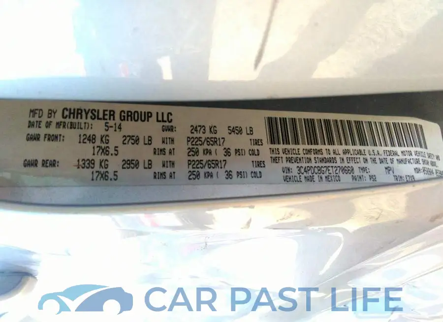 3C4PDCBG7ET270660# 9