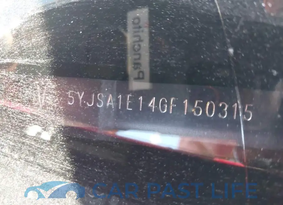 5YJSA1E14GF150315# 9