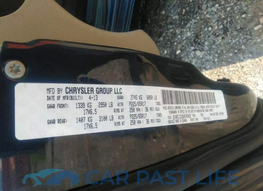 2C4RC1CG9DR745452# 9