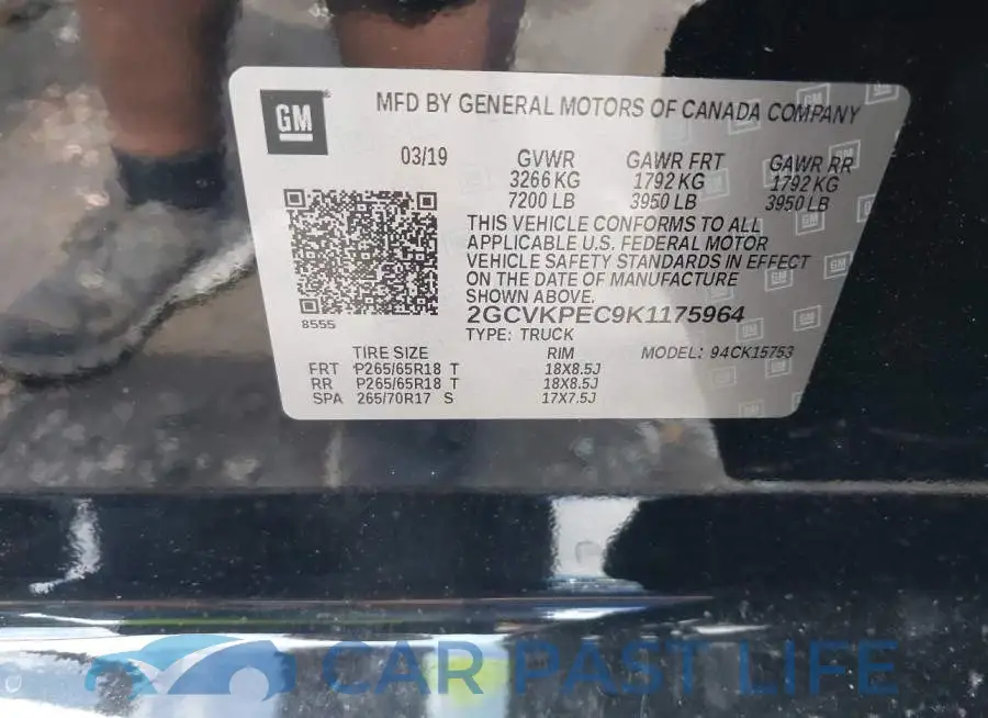 2GCVKPEC9K1175964# 9