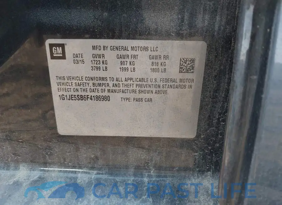1G1JE5SB6F4186980# 9