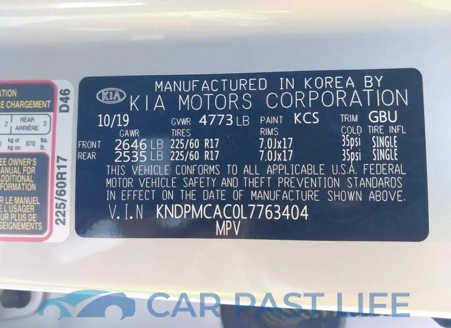 KNDPMCAC0L7763404# 9
