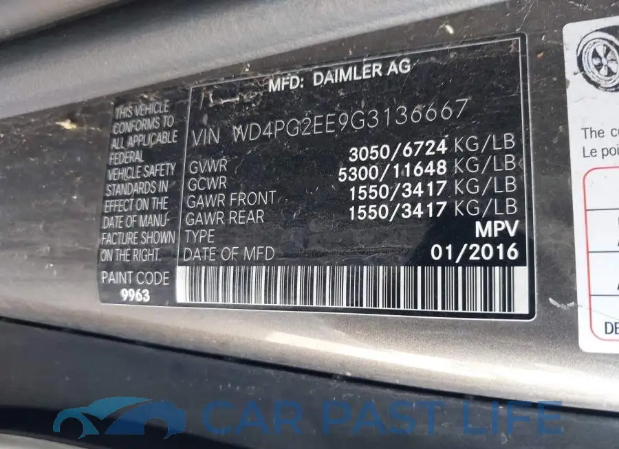 WD4PG2EE9G3136667# 9