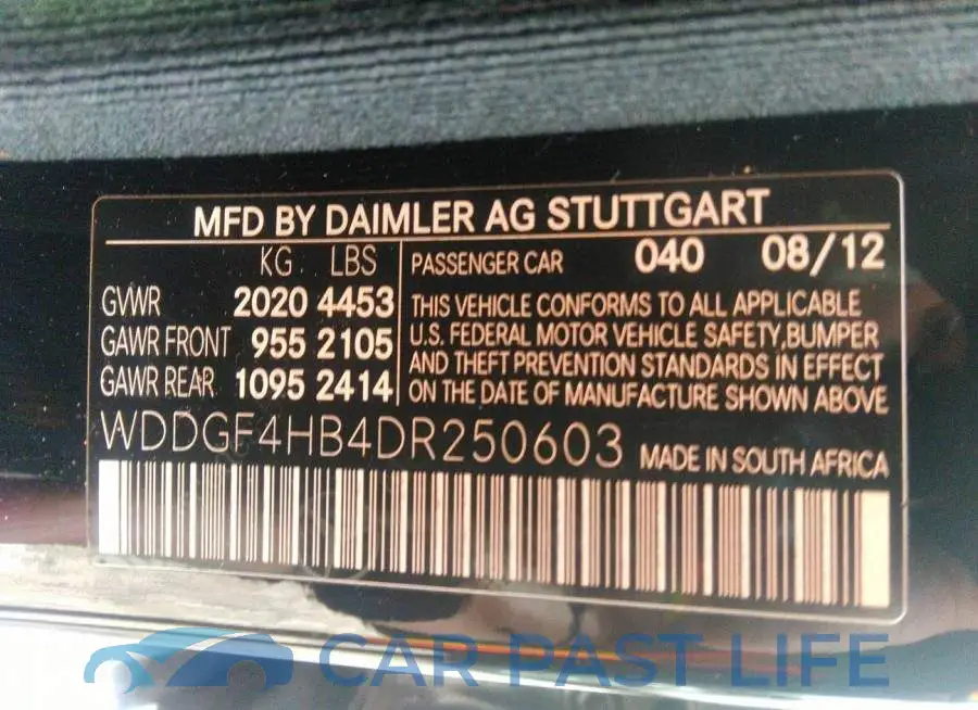 WDDGF4HB4DR250603# 9