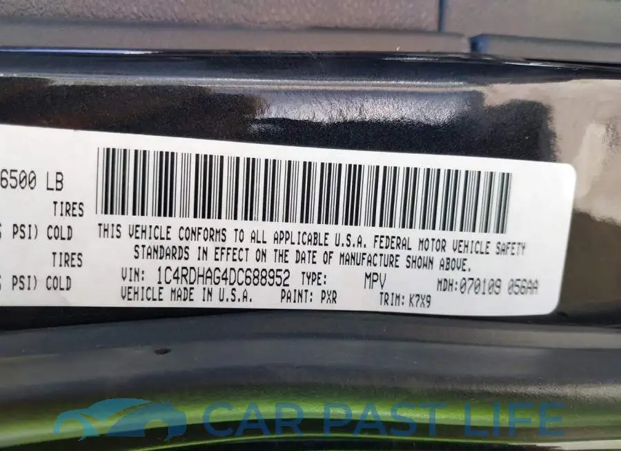 1C4RDHAG4DC688952# 9