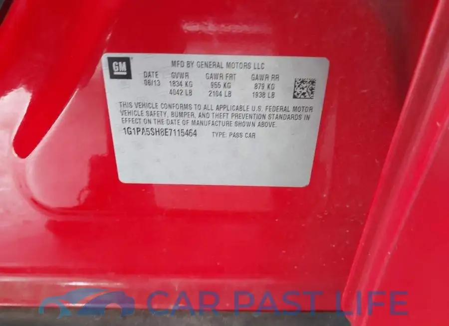 1G1PA5SH8E7115464# 9